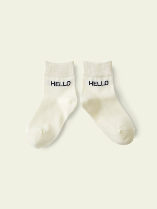 【3足1,485円】キッズ いろいろロゴソックス / 19-21cm