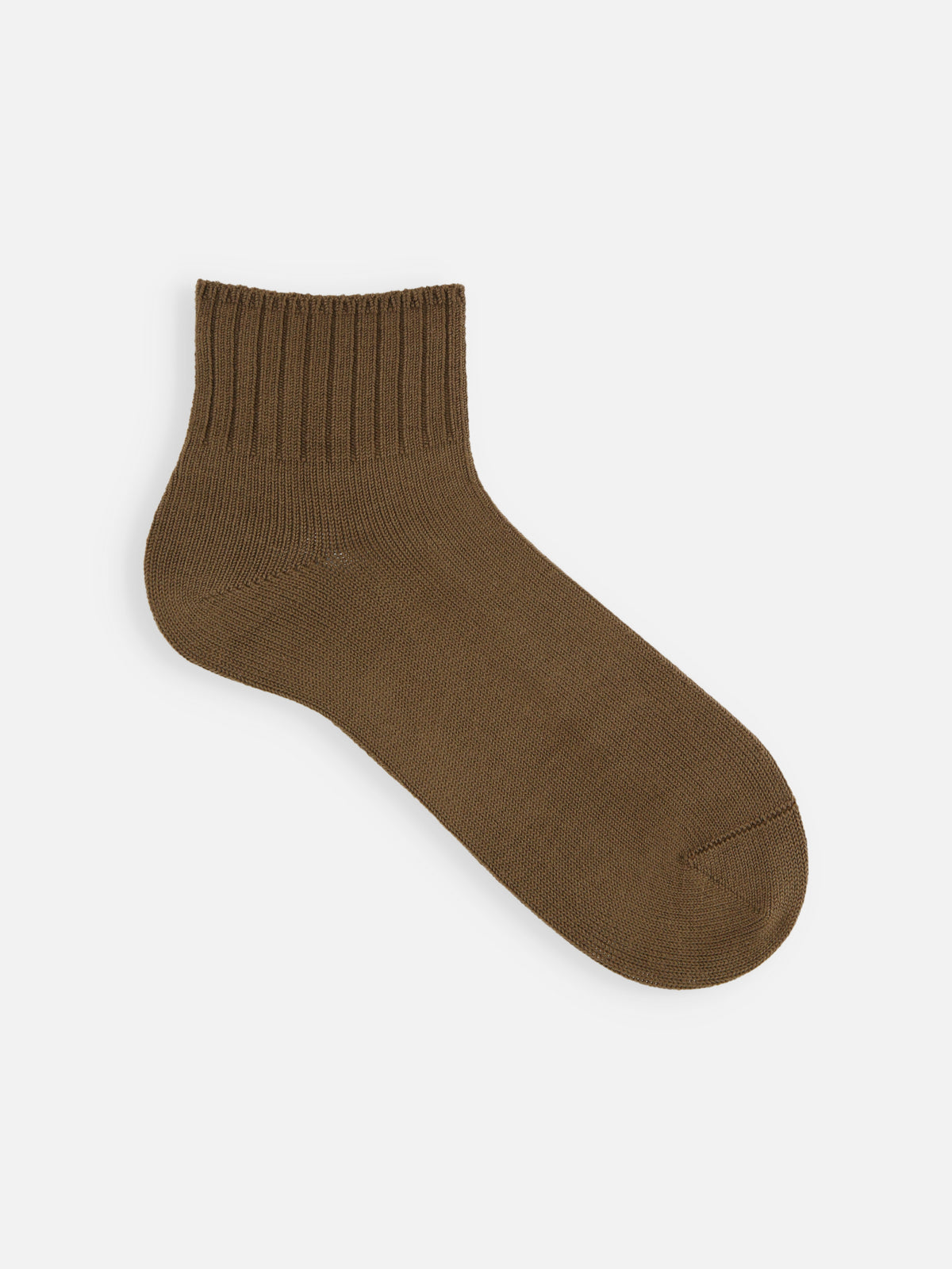 【Tabio MEN】ベーシックリブベタショートソックス