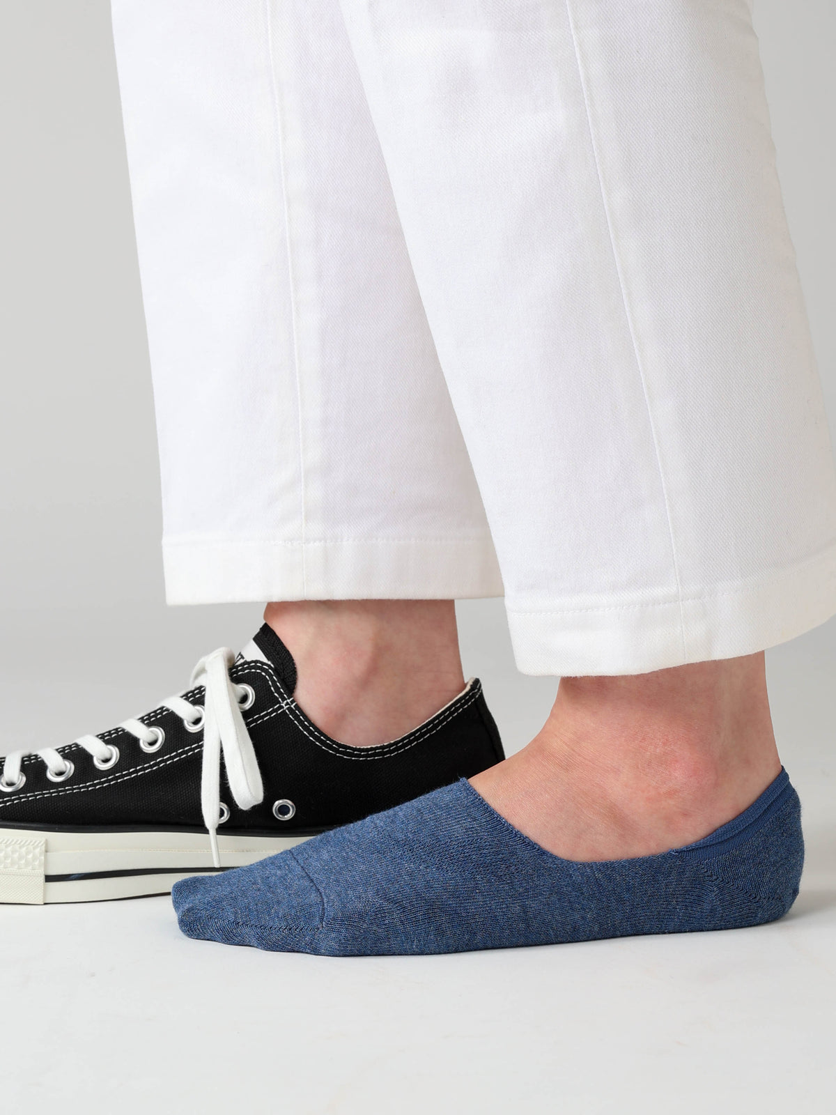 【Tabio MEN】GOODFOOT/脱げにくいカバーソックス(27.0～29.0cm)