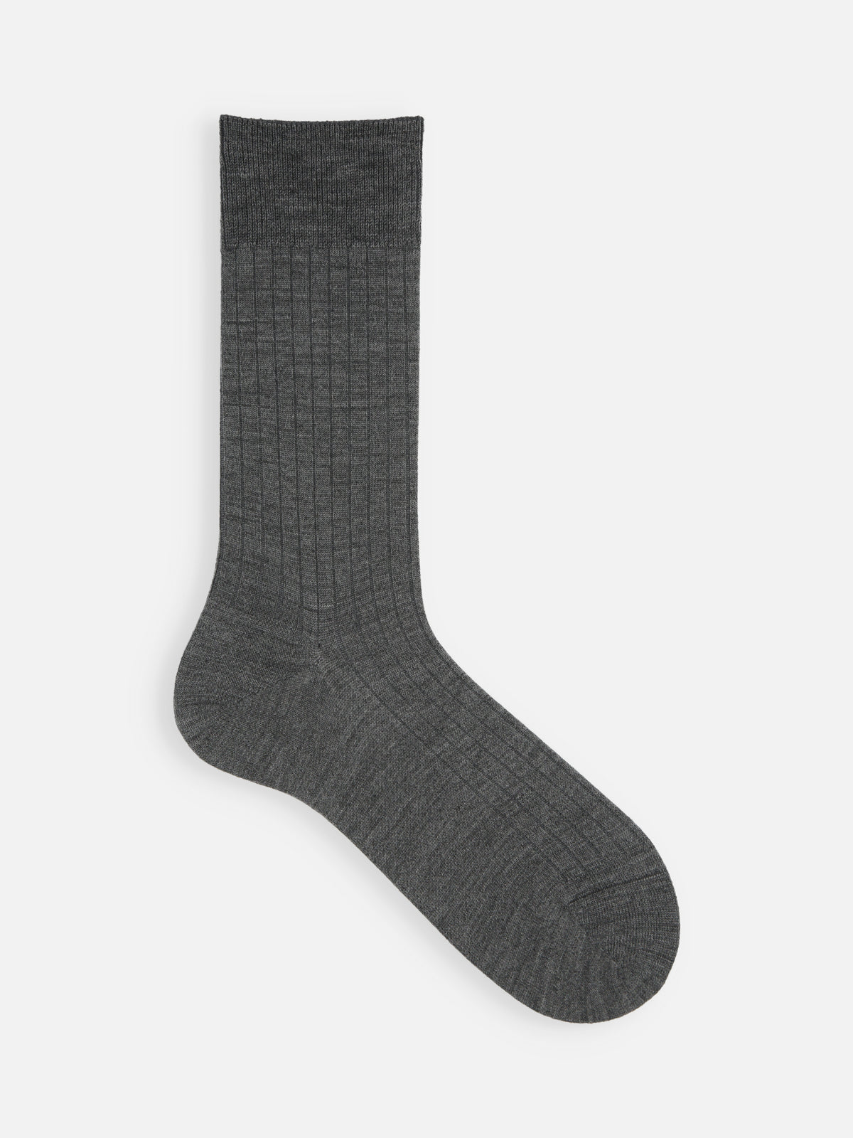 【Tabio MEN】ウール6×2リブソックス(27.0～29.0cm)