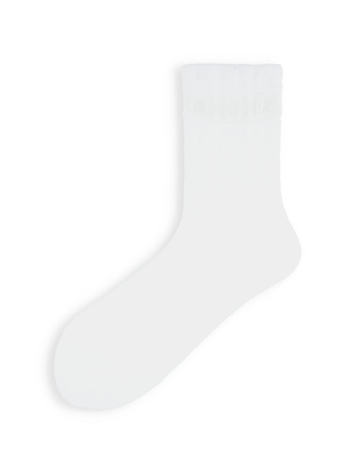 シアーヴィンテージレースショートソックス