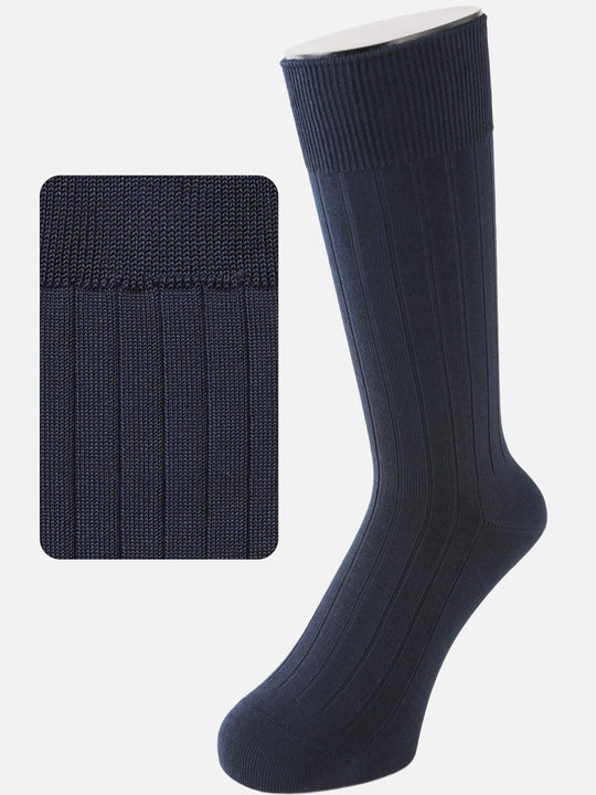 【Tabio MEN】9×2太リブソックス(27.0～29.0cm)