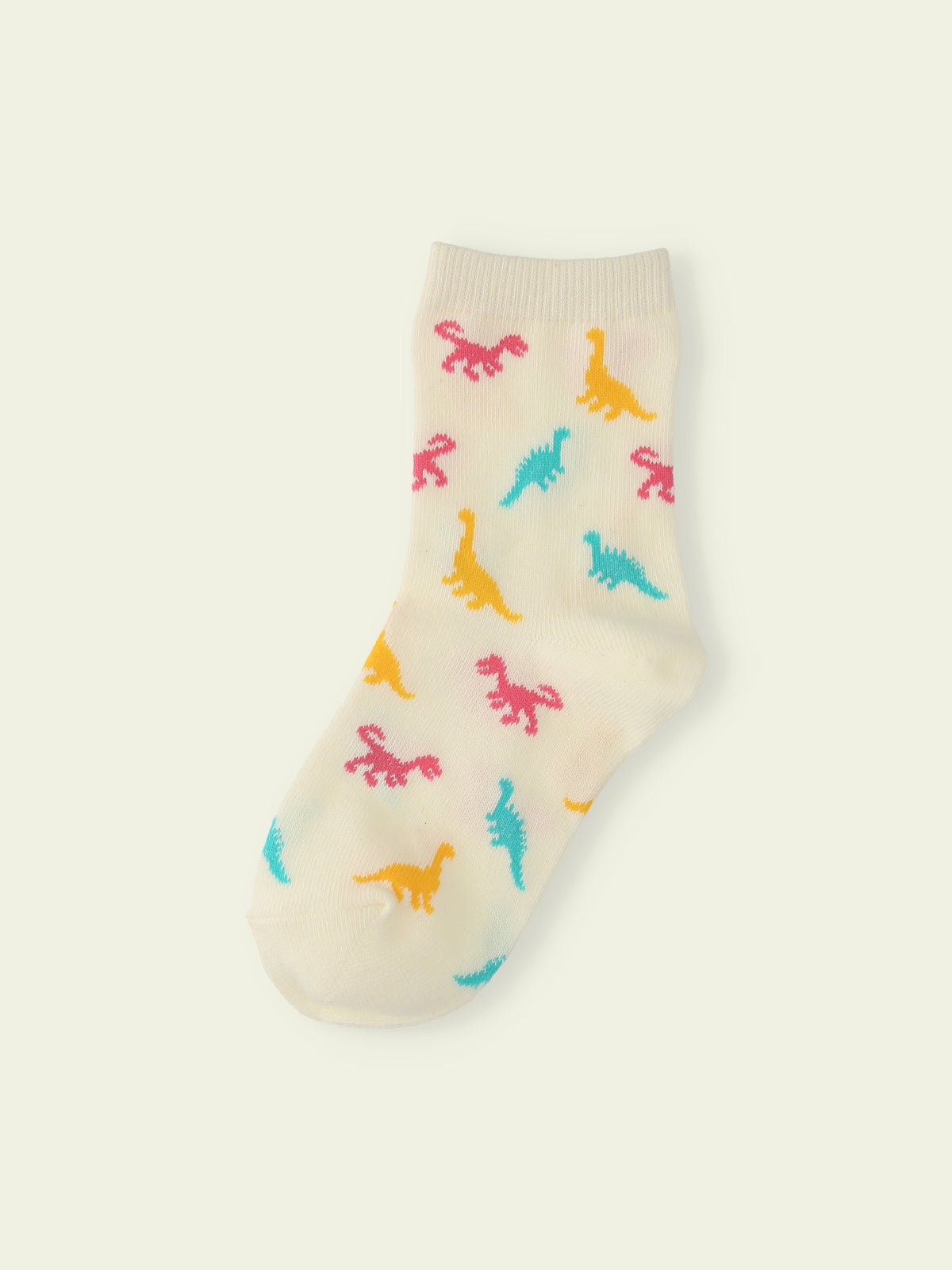 【3足1,485円】キッズ 恐竜柄ショートソックス / 19-21cm