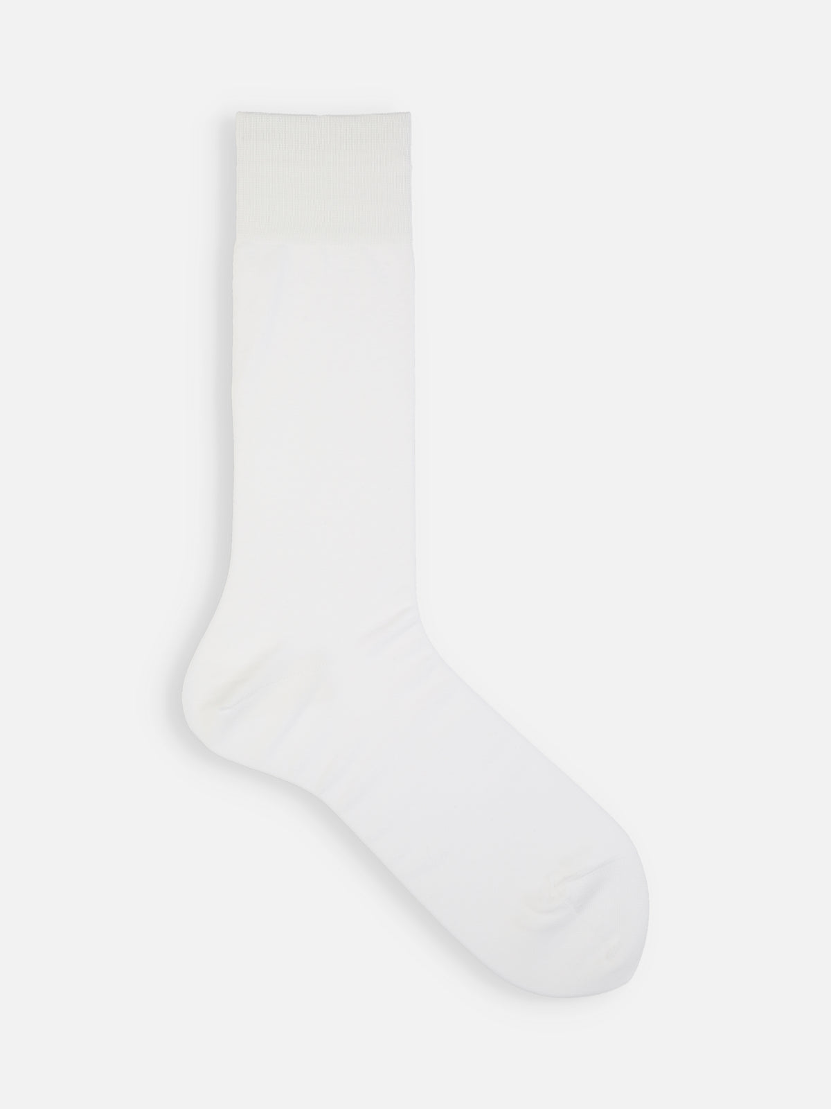 【Tabio MEN】【定番】ピマコットンブレンド無地ソックス(23.0～25.0cm) - サラシ