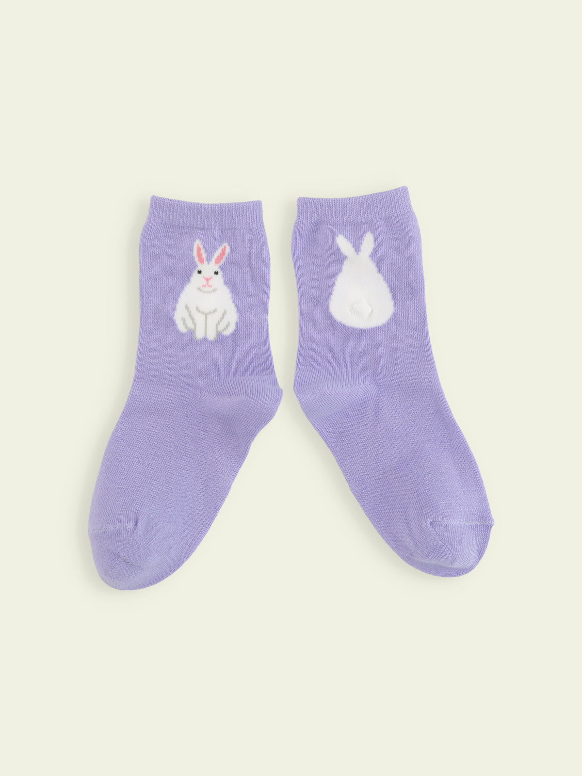 【3足1,485円】キッズ うさぎしっぽショートソックス / 13-15cm