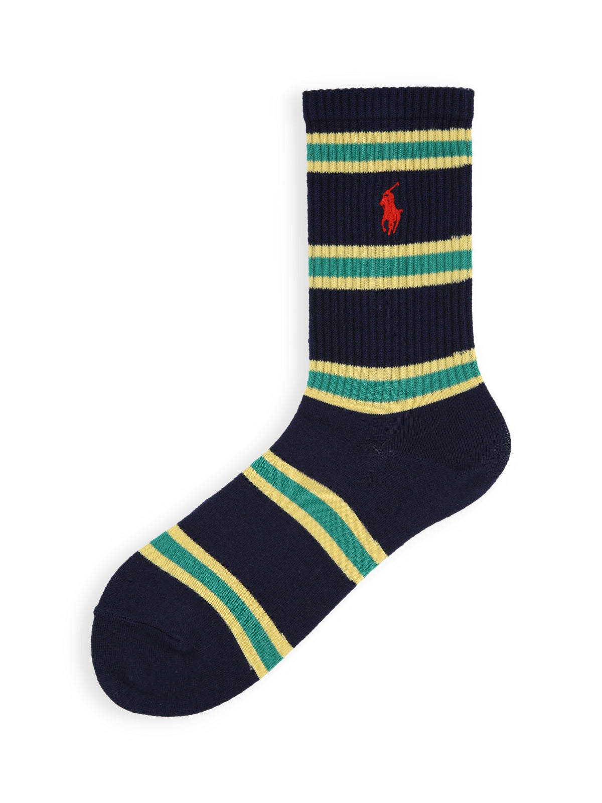 POLO アメリブラグビーストライプソックス - コン