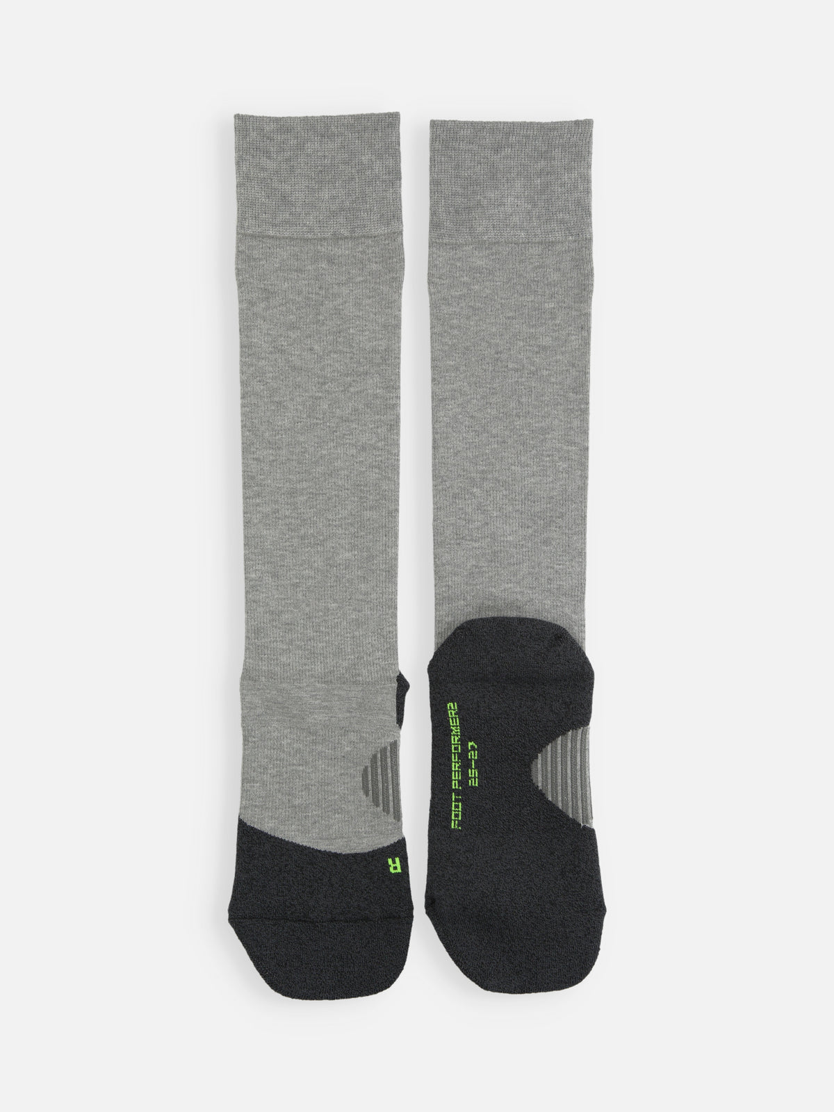 【Tabio MEN】FOOT PERFORMER2ハイソックス - grey