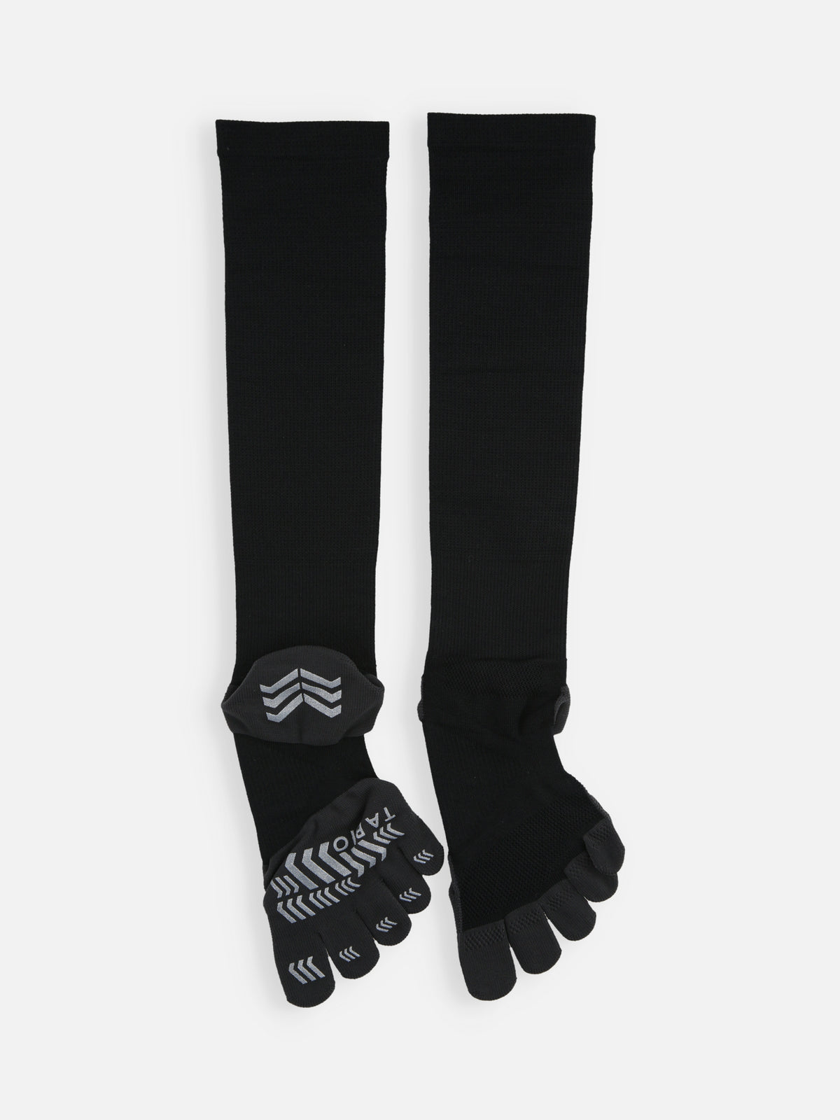 【WEB限定】レーシングラン五本指コンプレッションハイソックス / 23-25cm - クロ