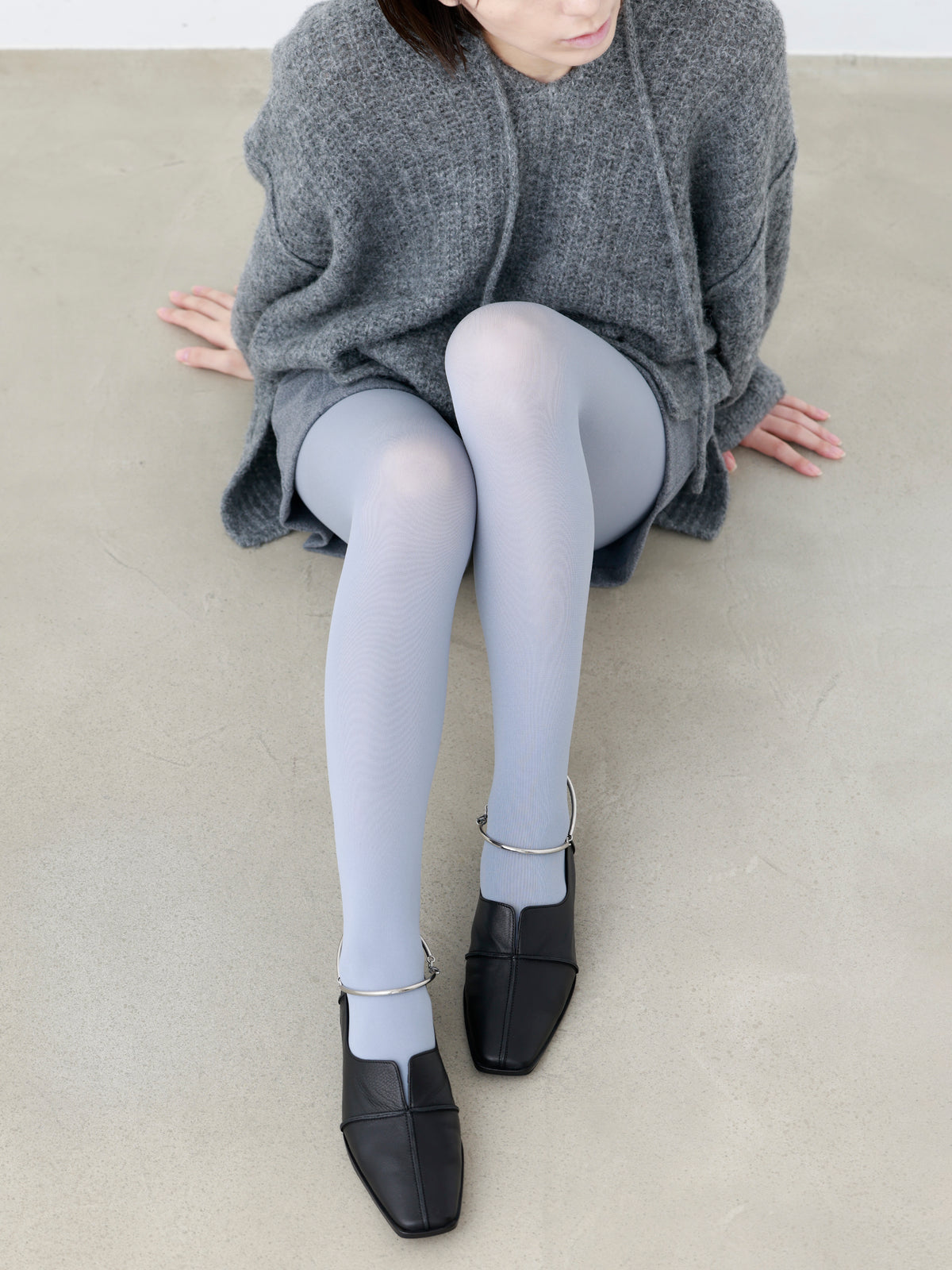 【ほどよく透けて、ちょうどいい】60デニール プレミアムタイツ /M-Lサイズ