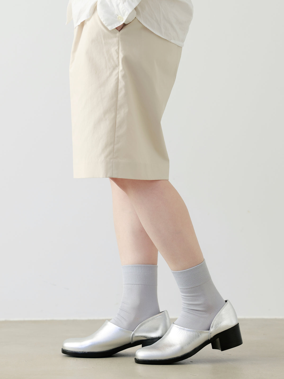 【迷ったらコレ】ゴム長無地ショートソックス