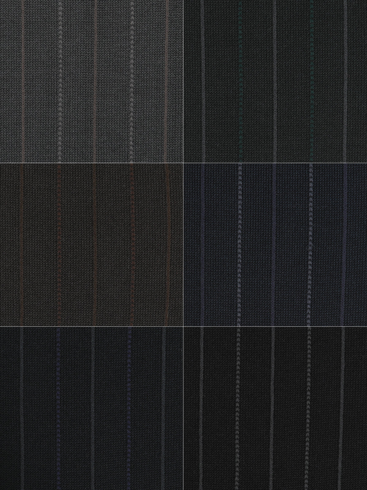 【Tabio MEN】連続シルケット ストライプソックス(27.0～29.0cm)