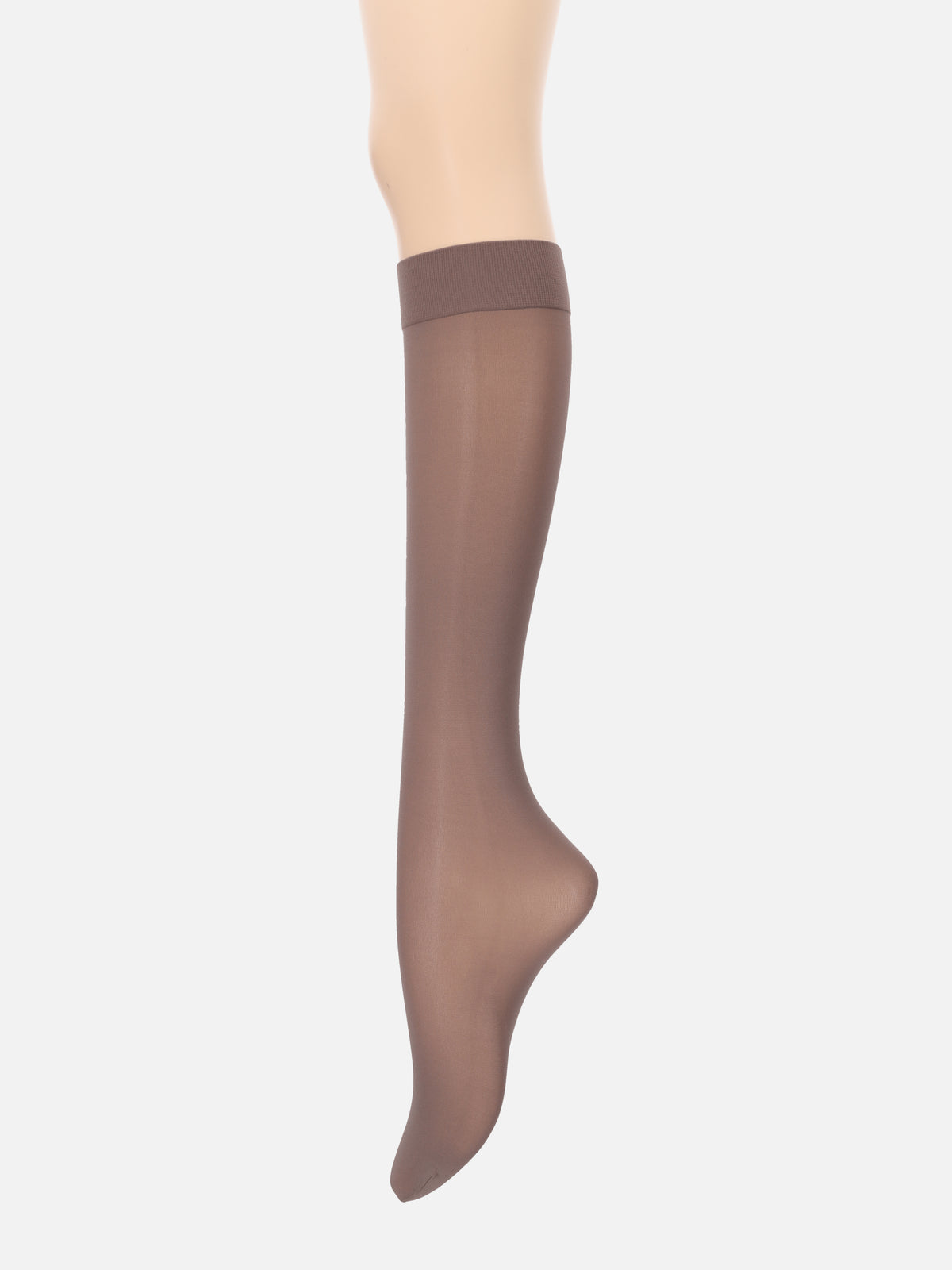【消臭】40デニールハイソックス - グレージュ