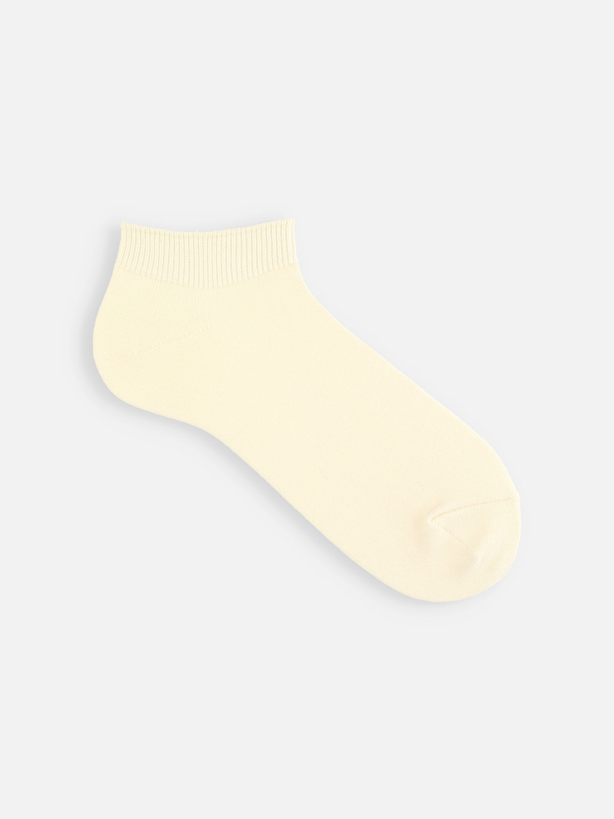 【Tabio MEN】無地アンクルスニーカー丈ソックス / 27.0-29.0cm - オフホワイト