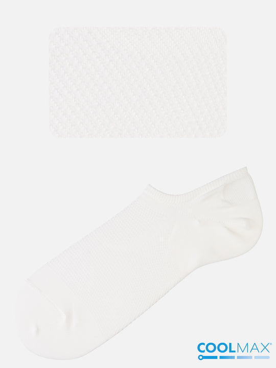 【Tabio MEN】GOODFOOT/消臭＋メッシュスニーカーINカバーソックス