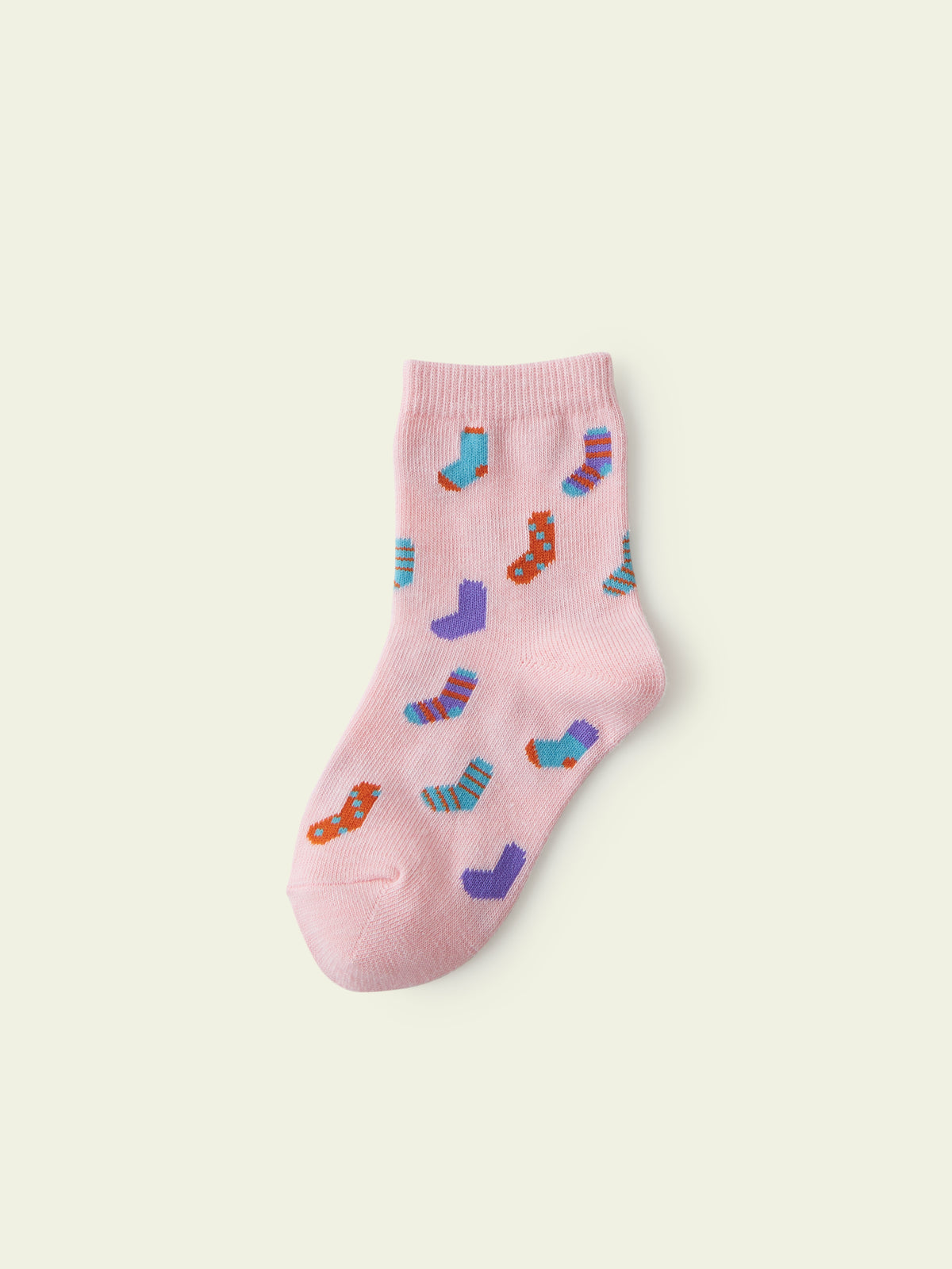 【3足1,485円】キッズ 靴下柄ショートソックス / 16-18cm