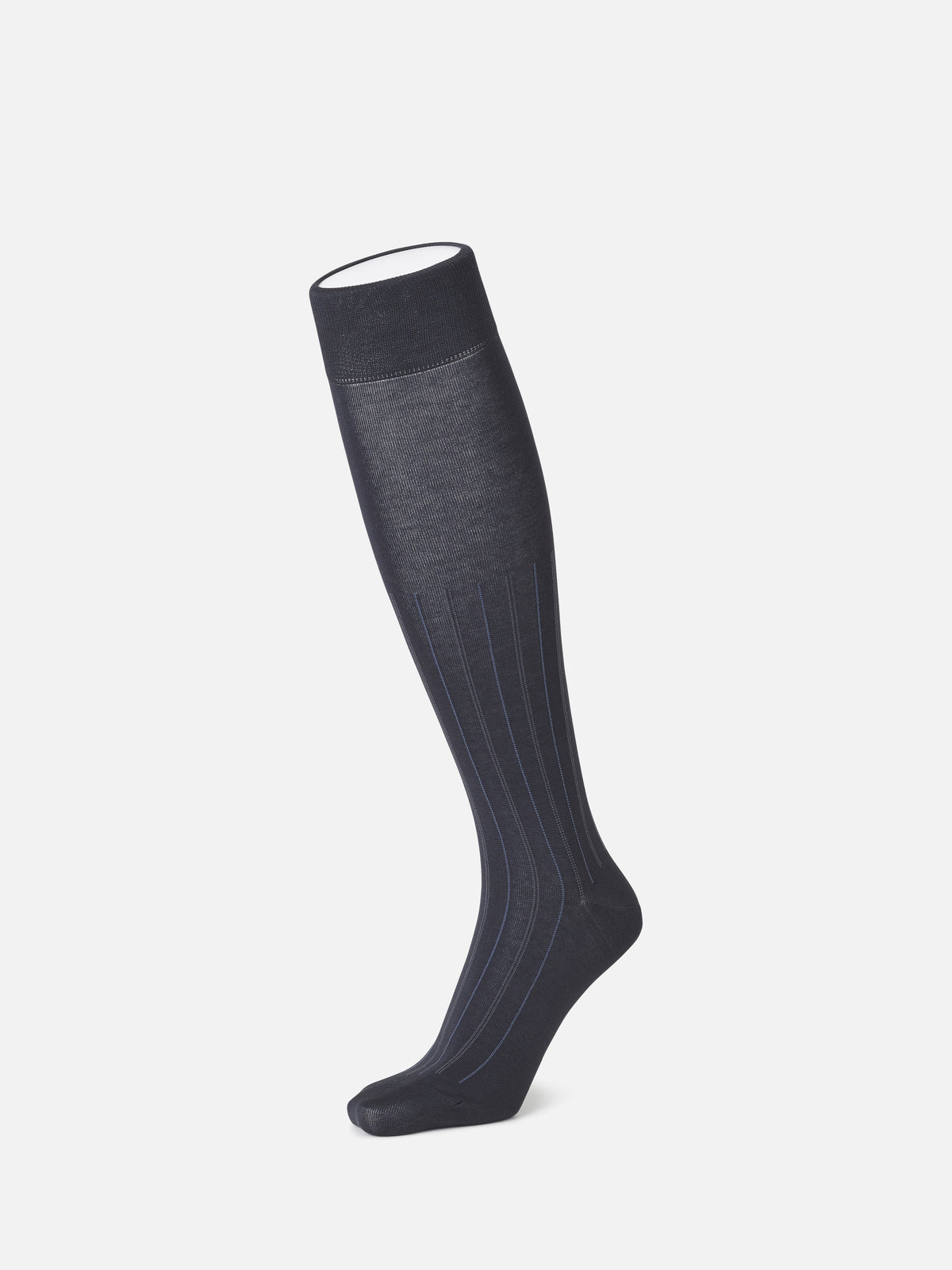 【Tabio MEN】定番/チョークストライプロングホーズ(27.0～29.0cm)