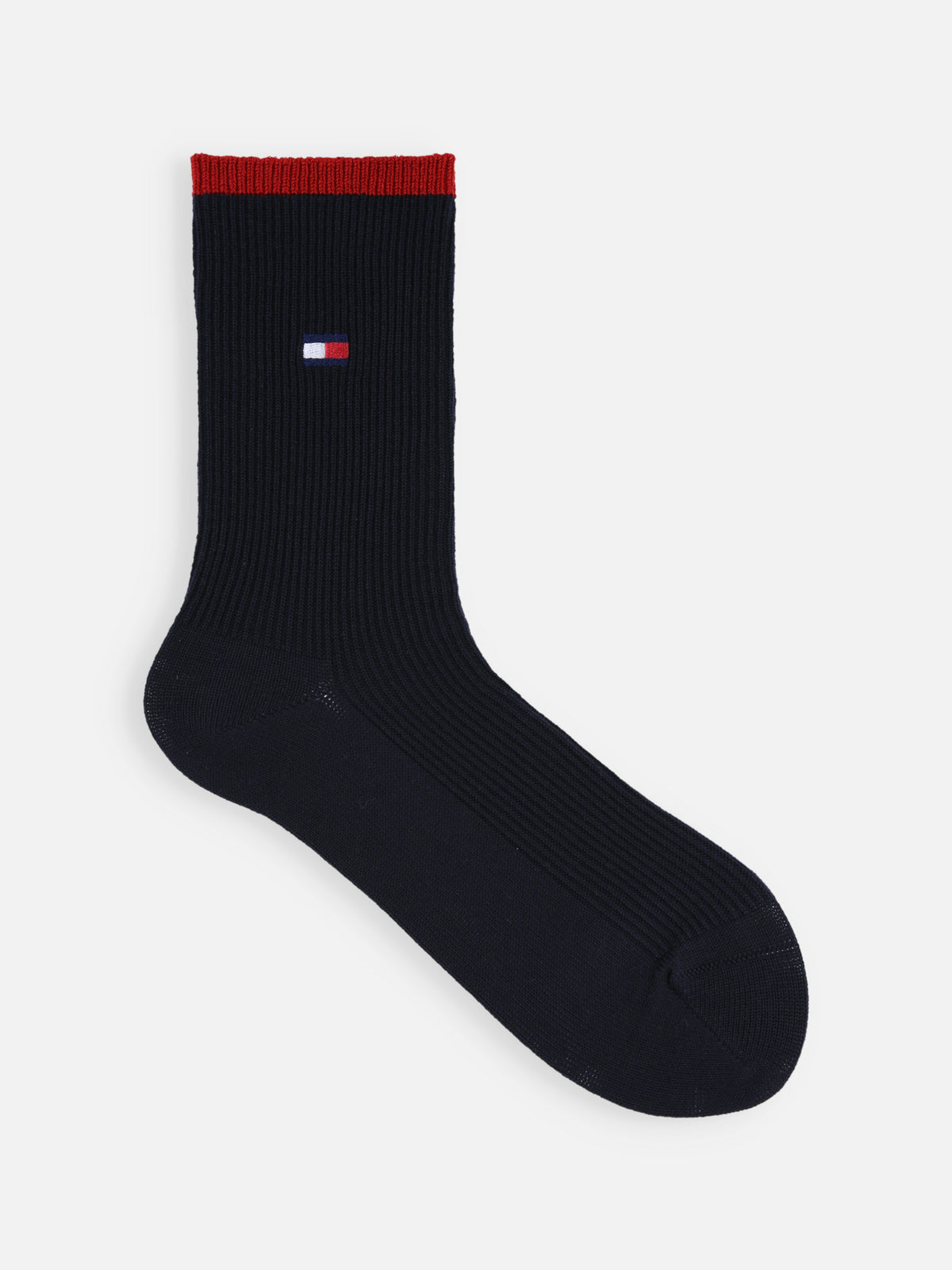 TOMMY HILFIGER シグネチャーフラッグソックス - ネイビー