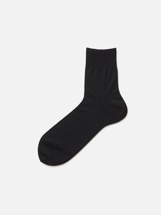 【Tabio MEN】ピマコットンブレンド無地ドレスショートソックス(27.0～29.0cm)