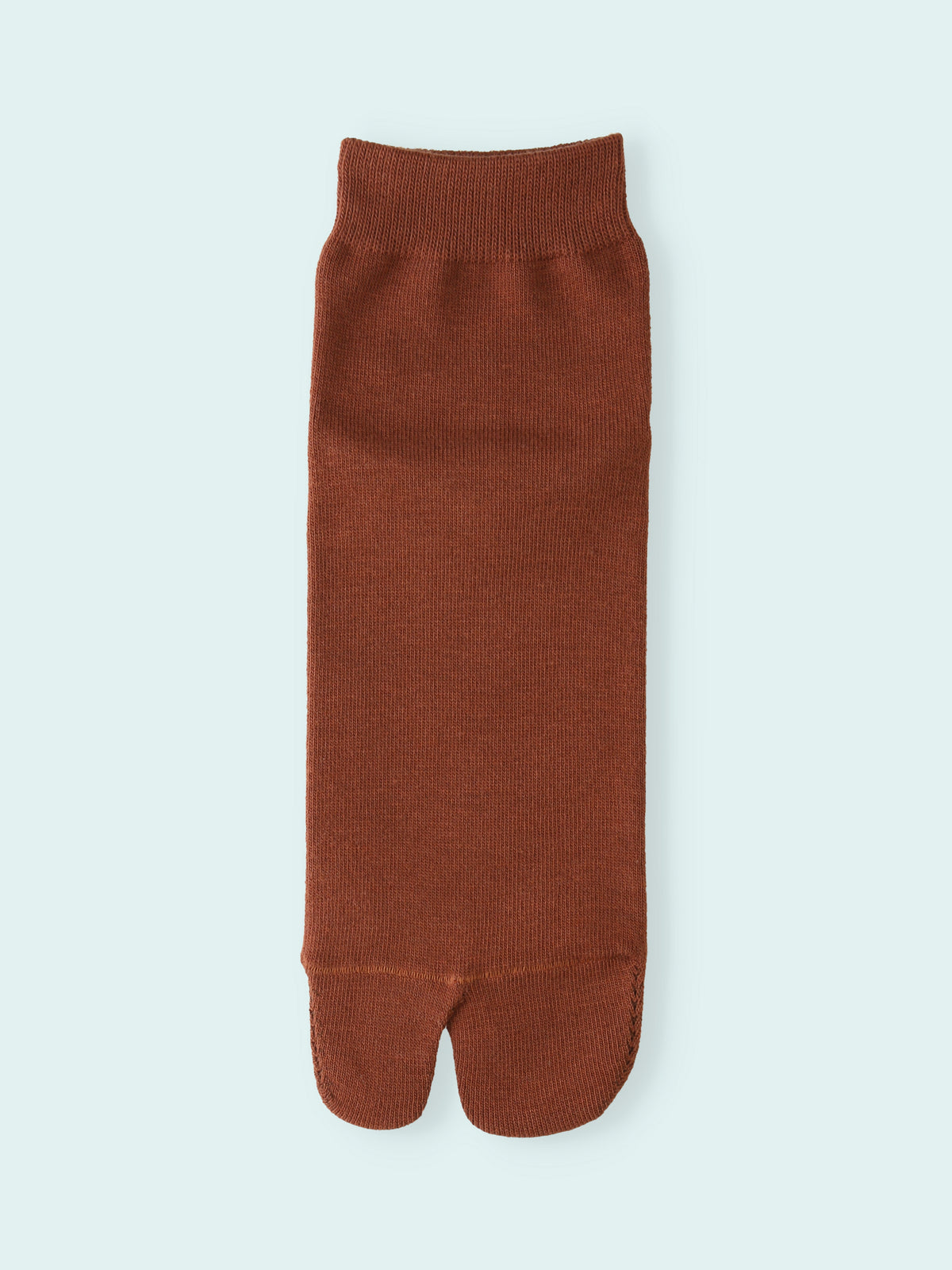 【3足1,485円】メンズ 足袋無地ショートソックス - テラコッタ
