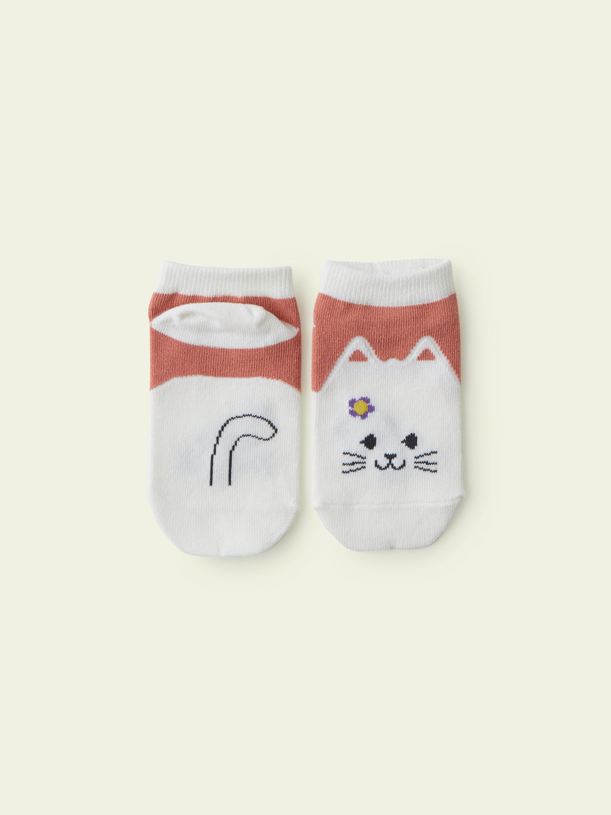【3足1,485円】キッズ 動物いろいろスニーカー丈ソックス / 13-15cm