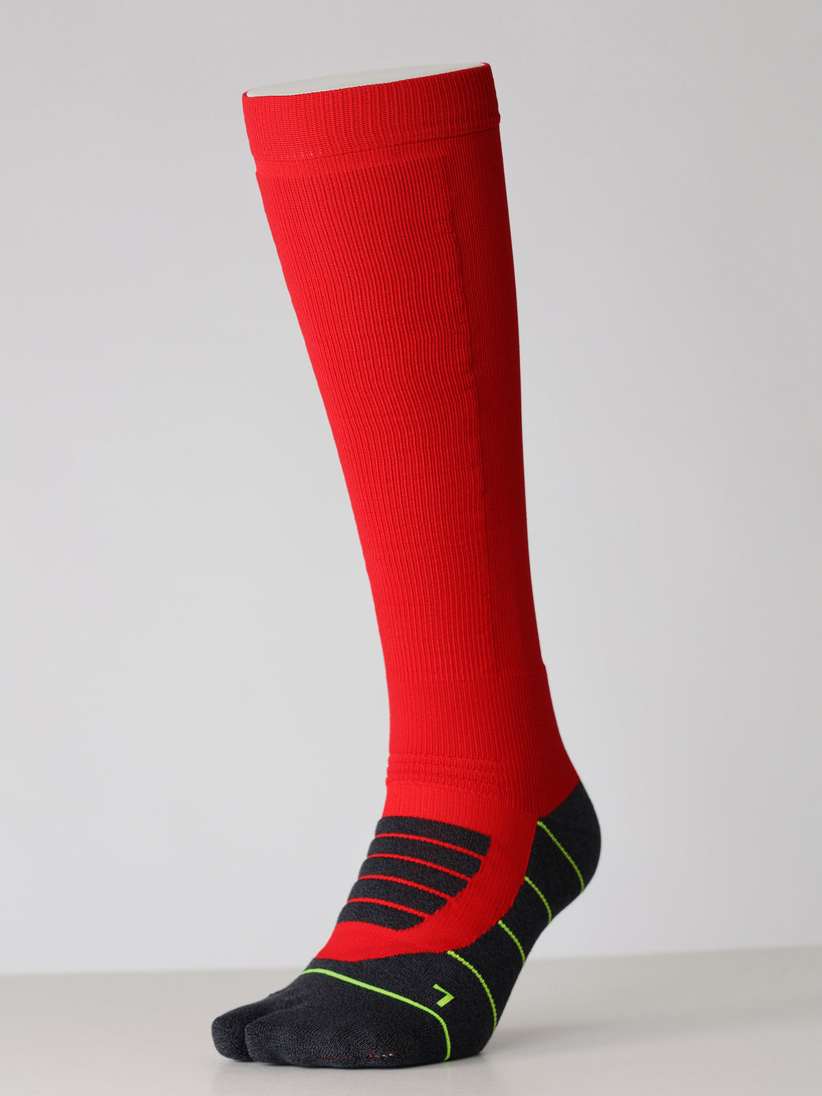 BASEBALL 足袋ロングソックス / 27-29cm - アカ