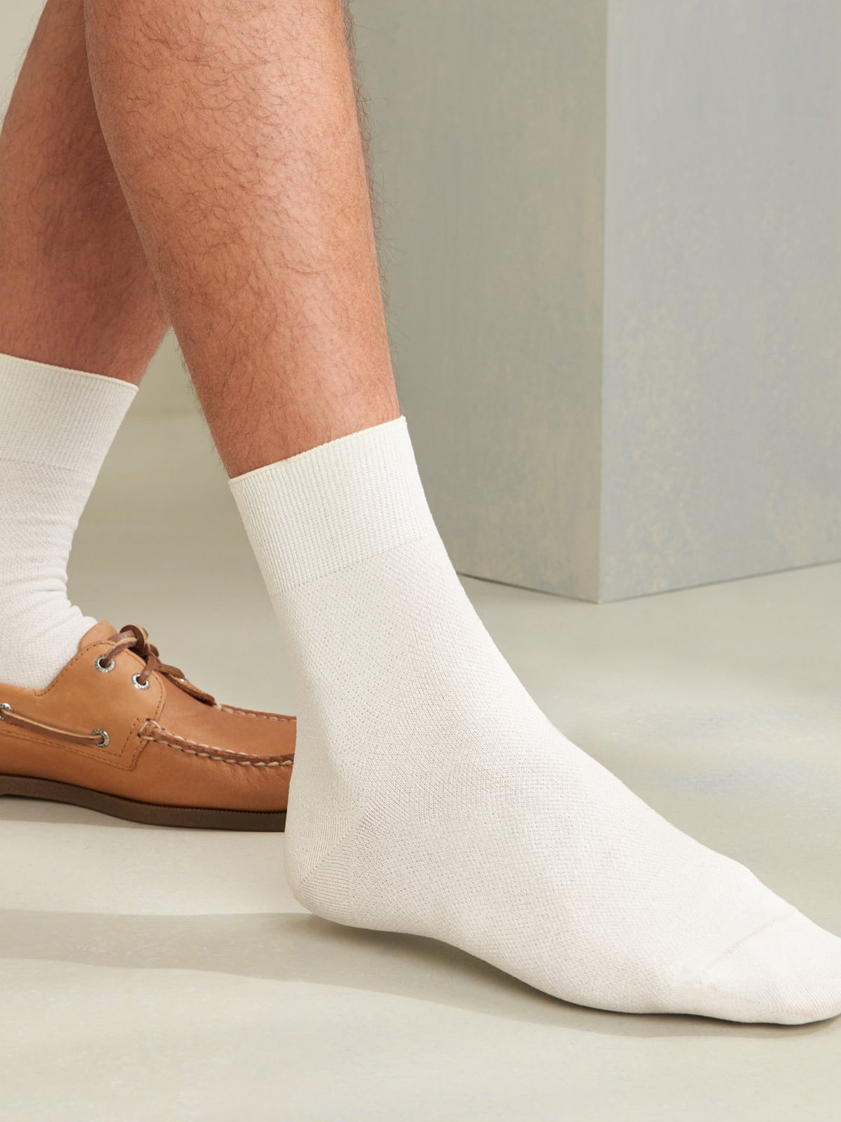 【Tabio MEN】ドライなタッチが心地いい和紙梨地ショートソックス(27.0～29.0cm)