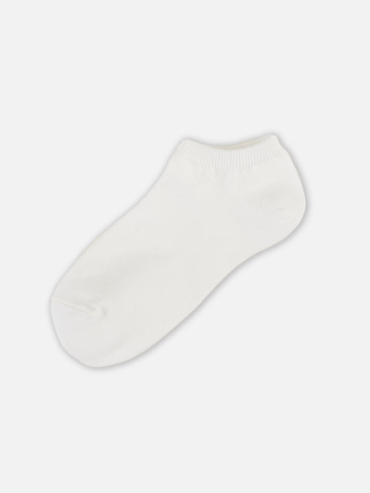 【キッズ】 表糸綿100％で毛玉が出来にくいスニーカー丈ソックス / 19-21cm