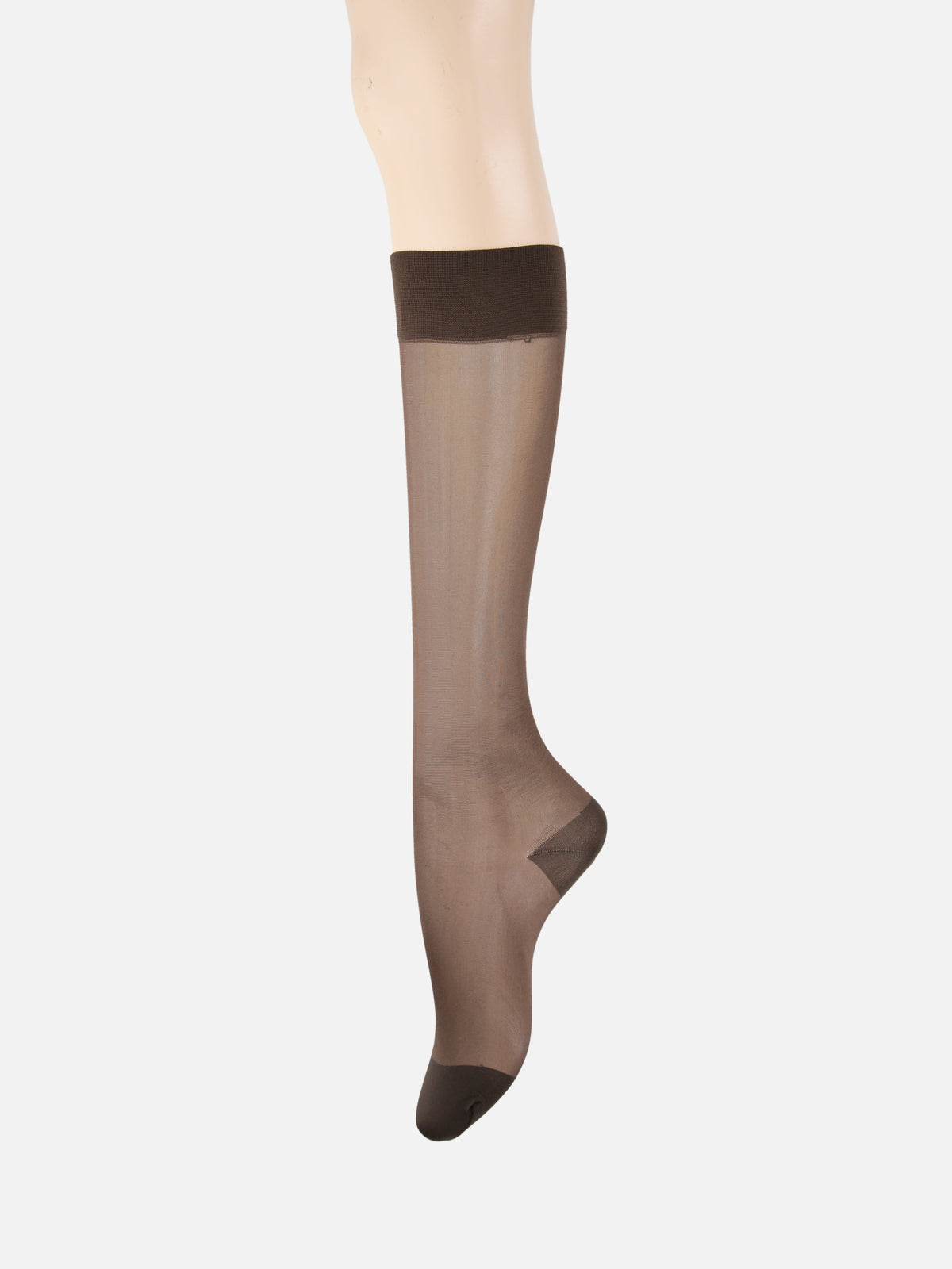 ultra sheer socks ハイソックス - ローズブラウン