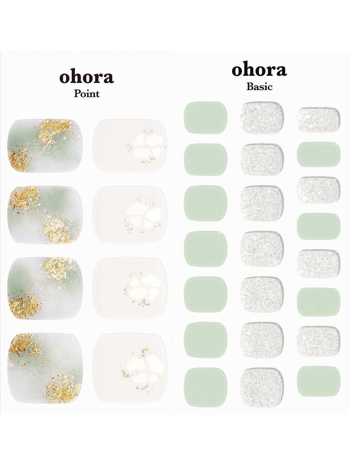 【通常価格より20％OFF】ohora(オホーラ)×靴下屋 WEB限定セット ＜ホワイト＞