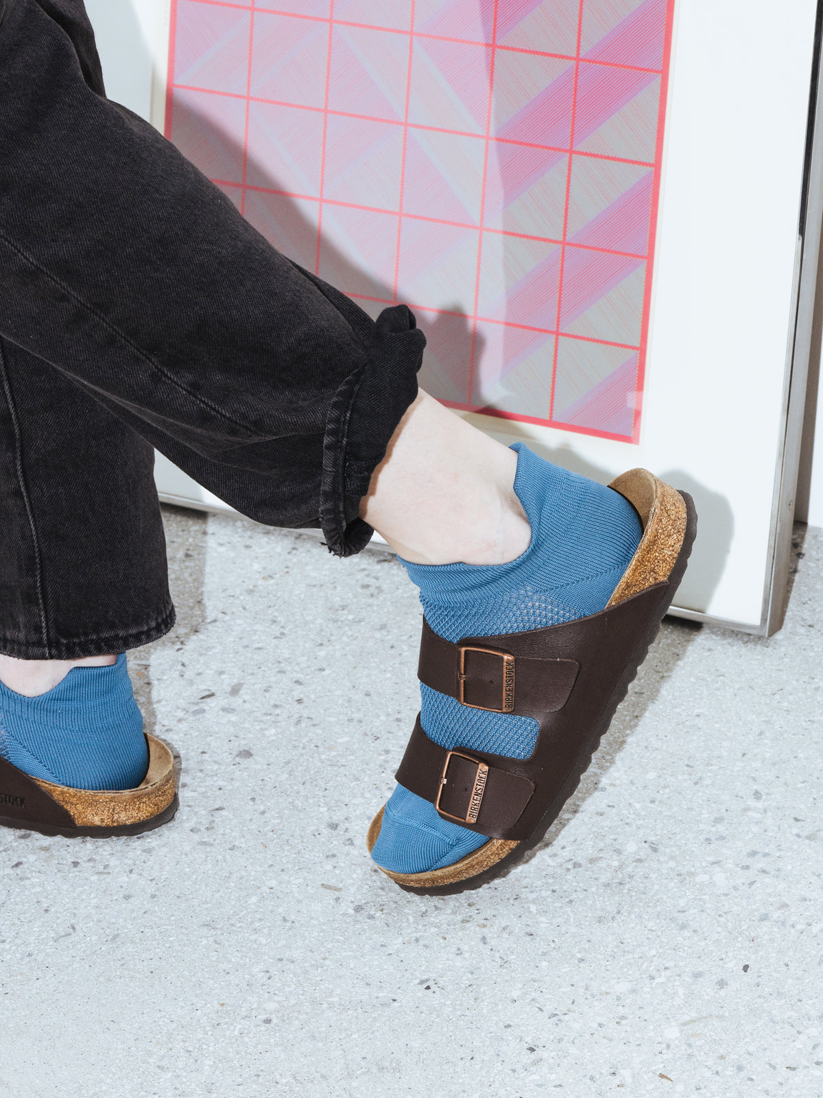 【Tabio MEN】DRYメッシュダブルガードスニーカー丈ソックス